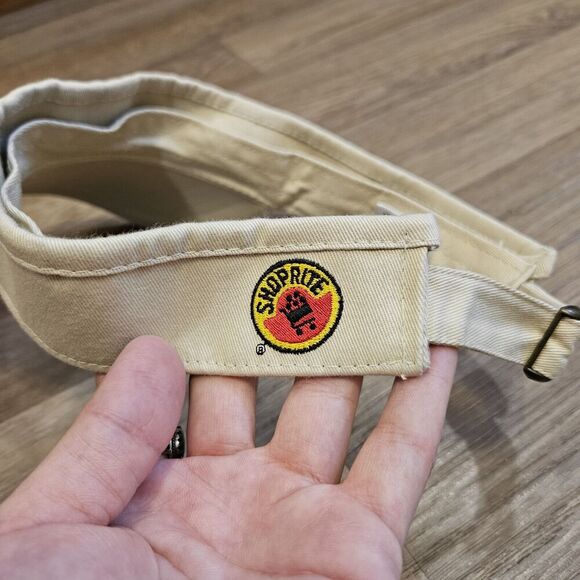 Philadelphia Phillies Adjustable Visor Hat Beige Red Embroidered MLB Adult OS - Picture 3 of 8